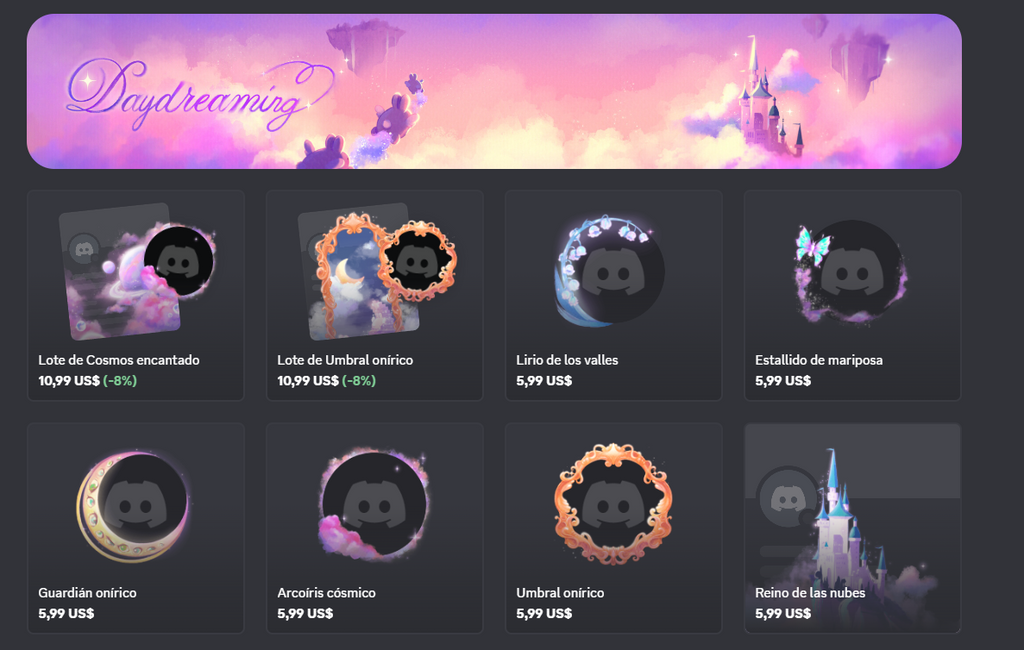 Decoraciones y Efectos - Discord Profile